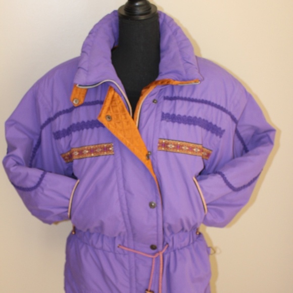 SKIING PASSPORT Womens Size S Purple Jacket - Picture 2 of 8